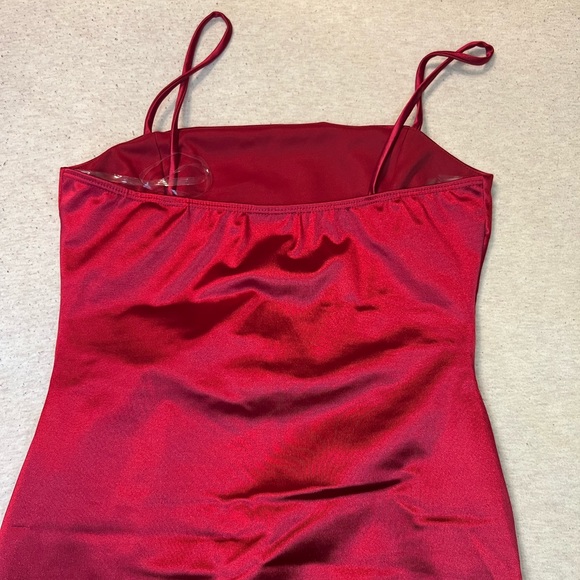 Windsor Wrapped in Satin Mini Dress NWOT - Picture 7 of 8